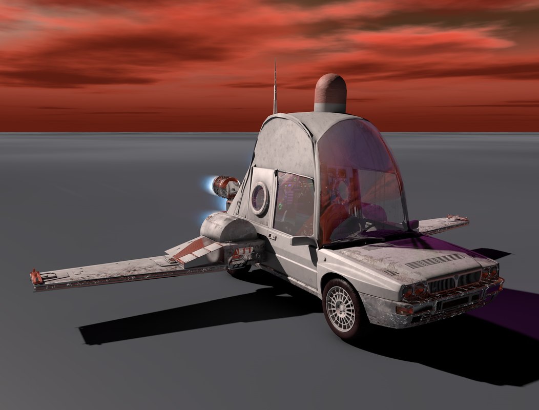 flint s car c4d